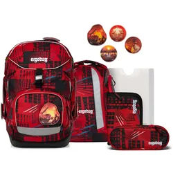 ergobag pack 6-teiliges Schulrucksack-Set 2025 AlarmBärreitschaft