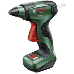 BOSCH HOME & GARDEN Akku-Heißklebepistole »PKP 3,6 LI«, schwarz/grün - gruen