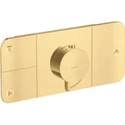 hansgrohe Fertigmontageset Axor One UP-Thermostat., 3 Verbr., brush. gol opt