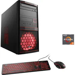 CSL Gaming-PC »Sprint V24810«, 13781932-0 rot