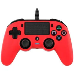 Nacon Wired Compact Controller Rot (PS4/PC)