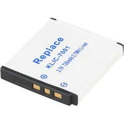 AccuCell Akku passend für Kodak Klic-7001, EasyShare V550, NP40, MEDION MD85863, 700mAh