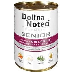 Dolina Noteci PREMIUM Senior reich an Kalbfleisch, Karotten und Thymian 400g (Rabatt für Stammkunden 3%)