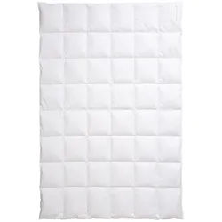 Centa-Star Daunendecke , Weiß , Textil , Füllung: Daunen , 200x200 cm , Made in Germany, Oeko-Tex® Standard 100 , weich und anschmiegsam, reines Naturprodukt, für alle Schlafpositionen geeignet , Heimtextilien, Kopfpolster & Bettdecken, Bettdecken, Daunendecken