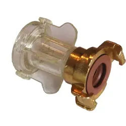 Bevi Adapter, Zubehör zur Reinigung von Trinkwasserleitungen, mit Geka-Kupplung