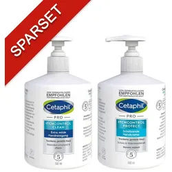 Cetaphil Pro Itchcontrol Clean Handreinigung + Protect Handcreme