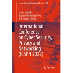 International Conference On Cyber Security Privacy And Networking (Icspn 2022) Kartoniert (TB)