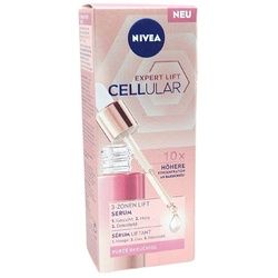 Nivea Gesichtsserum Expert Lift Cellular 3-Zonen Lift Serum 30ml, Pures Bakuchiol