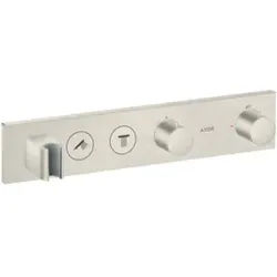hansgrohe Fertigmontageset Axor Select UP-Thermostat., 2 Verbr., Edelstahl-Optik
