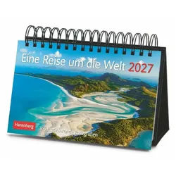 Harenberg Kalender Verlag Tischkalender Eine Reise um die Welt Premiumkalender 2027 - 365 faszinierende...