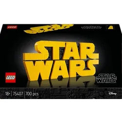 Star Wars 75407 Star WarsTM Logo aus Steinen