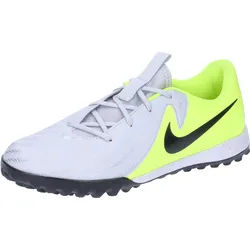 Nike Kinder Fußballschuhe Jr Phantom GX II Academy TF FJ2608-003 36 1/2 - Metallic-Silver/Black-Volt - 36 1/2