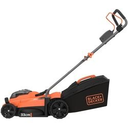 Black + Decker 36V 33CM Akku-Rasenmäher, 2 x 2,5 Ah Akkus, 1,35A-Ladegerät - BCMW3336L2-QW