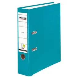 Falken Ordner A4 »PP-Color« 8 cm türkis, 31.8 cm