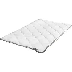 Badenia Trendline Microfaserbettdecke Badenia Trendline® Steppbett Micro kochfest, Füllung: Polyester-Hohlfaser, Bezug: soft und weich, waschbar bis 95°C, entwickelt in Deutschland weiß 155 cm x 220 cm