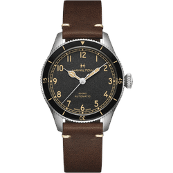 Hamilton Khaki Aviation Pilot Pioneer H76205530 - schwarz,braun - 38mm