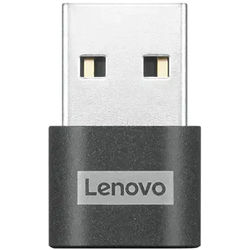 Lenovo USB-C-Buchse-auf-USB-A-Stecker-Adapter;, Schwarz