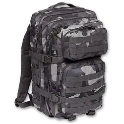 Brandit US Cooper L Rucksack, schwarz-grau für Männer