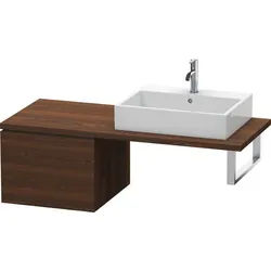 Duravit L-Cube Unterschrank für Konsole Nussbaum gebürstet Matt 520x547x400 mm - LC583206969 LC583206969