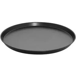 SCHNEIDER Pizzablech aus Blaublech, rund, rundes Backblech aus Blaublech, Durchmesser: 300 mm, Höhe: 25 mm