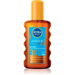 NIVEA SUN Protect & Bronze Trockenöl zum bräunen SPF 30 200 ml