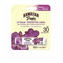 Hawaiian Tropic Lippenpflegemittel Lip Balm Sun Protection Stick Spf30 Water Resistant blau