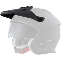 Oneal Volt Solid Helmschirm, schwarz für Männer