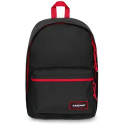 Eastpak Alltags-Rucksack Out Of Office Kontrast Scarlet - schwarz /rot 27 Liter