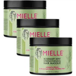 Mielle Organics Haarmaske Rosmarinöl Minze für Haarpflege Haarkur 3x340 g Unisex