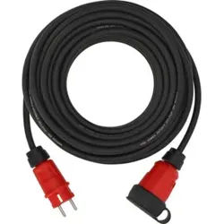 Brennenstuhl Professional Verlängerungskabel VN 2100 IP44, 25m schwarz H07RN-F 3G1,5