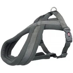 TRIXIE Hunde-Geschirr Premium Touren-Geschirr graphit Größe: M-L Maße: 50 - 90 cm / 25 mm