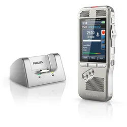 Philips DPM8300 Digitales Diktiergerät (PocketMemo-Set Diktiergerät, Schiebeschalter, Integrator-Set)