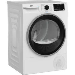 BEKO Wärmepumpentrockner B3T4224SD, Schonend trocknen, leise wie ein Flüstern, ausgezeichnet vom TÜV weiß