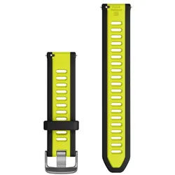 Garmin Smartwatch-Armband Schnellwechsel-Armband (20 mm) Schwarz/Amp Yellow