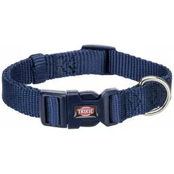 TRIXIE Hunde-Halsband Premium Halsband indigo Größe: S Maße: 25-40 cm / 15 mm