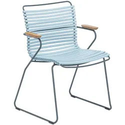 Armlehnstuhl Click Houe blau, Designer Henrik Pedersen, 82x60x55 cm