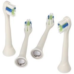 4 Stück Mini Cleaning Brush Ersatz-Zahnbürstenkopf für elektrische Zahnbürsten von Philips, passend z.B. für Philips HX3 HX6 HX8 HX9 Serie