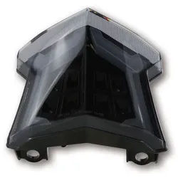 HIGHSIDER smart LED Rücklicht Schwarz Kawasaki Style, E-geprüft (1Stk), schwarz