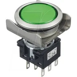 ID LBW6MBA1T6G - Einbautaster LBW, 26 mm , 2 CO
