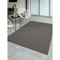 the carpet Teppich Mistra, rechteckig, Höhe: 10 mm, moderner robuster In und Outdoor Teppich grau 240 cm x 340 cm x 10 mm