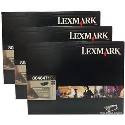 lexmark T634 Toner Cartridge Black 32K 3 Pack