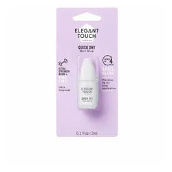 Elegant Touch Nagelpflege-Set Quick Dry Nail Glue 5 Seconds