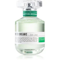 Benetton United Dreams for her Live Free Eau de Toilette für Damen 50 ml