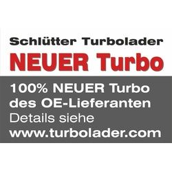 SCHLÜTTER TURBOLADER Turbolader ohne Anbaumaterial für BMW 1 X3 3 4 2 5 X1