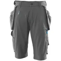 Mascot Shorts mit abnehmbaren Hängetaschen Handwerkershorts Größe C54, dunkelanthrazit
