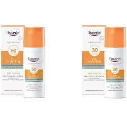 Eucerin® Oil Control Face Sun Gel Creme LSF 50+ + Eucerin®Oil Control Face Sun Gel Creme LSF 30