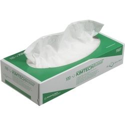 KIMTECH SCIENCE* Labortücher, 2-lagig, weiß, Wischtücher im Format 20,5 x 20 cm für die präzise Reinigung im Labor, 1 Karton = 24 Boxen à 100 Tücher = 2400 Tücher