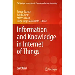 Information And Knowledge In Internet Of Things, Kartoniert (TB)