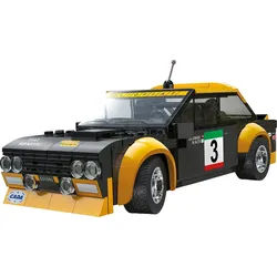CADA 402859 - CaDA Fiat Abarth 131 1:20 schwarz 2,4GHz Bricks