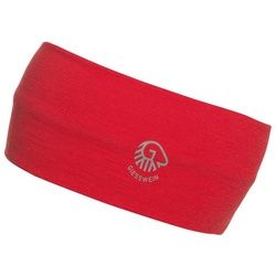 Giesswein Stirnband Brentenjoch Merino Jersey rot